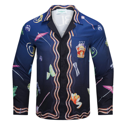 Casa Club Nuit Silk Shirt