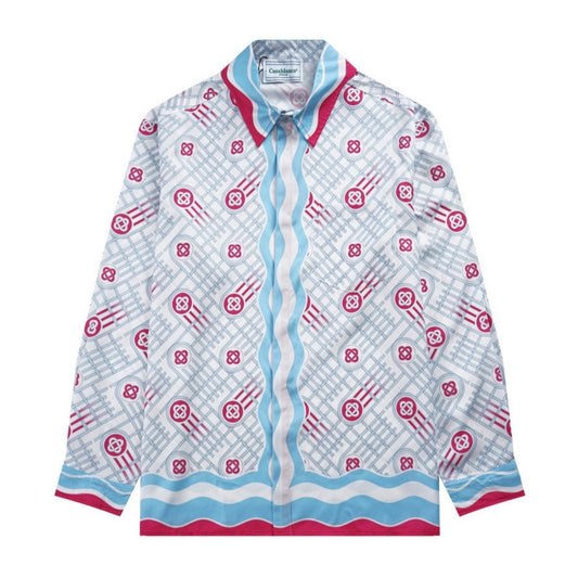 Candy Ping Pong Silk Shirt