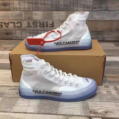 All Star Vulcanized Hi Off-White