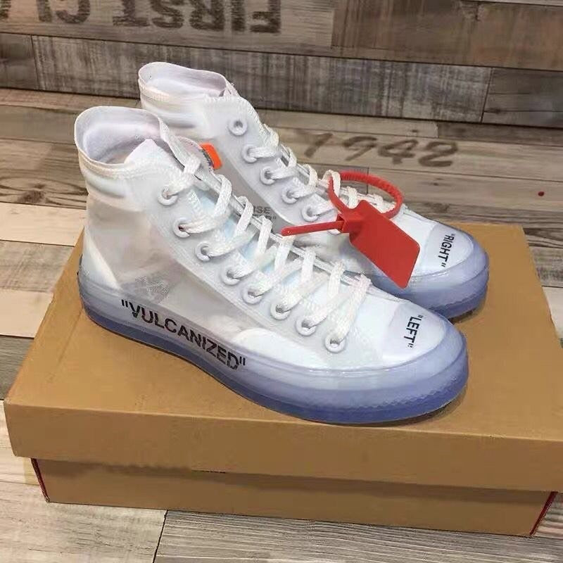 All Star Vulcanized Hi Off-White