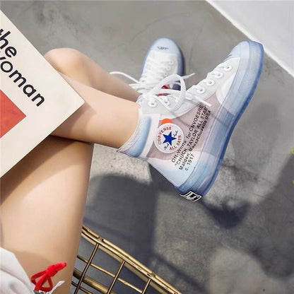 All Star Vulcanized Hi Off-White