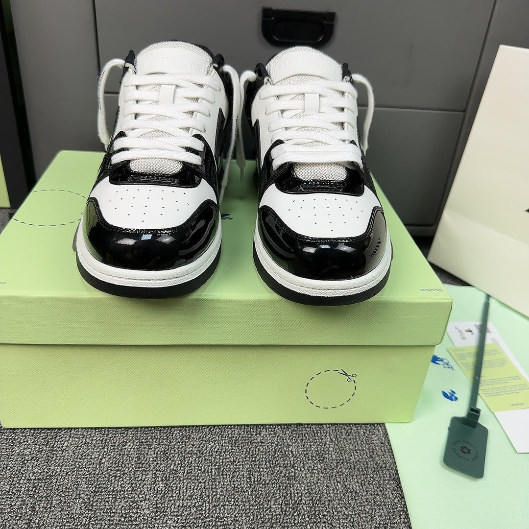 Out Of Office Low-Top Patent Leather